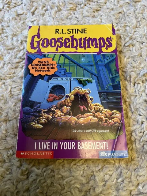 Goosebumps Ser.: I Live in Your Basement! by R. L. Stine (1997, Rare)