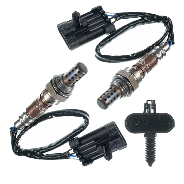 2pcs Downstream Oxygen Sensors For 1996 97 98 99 2000 2001 GMC Jimmy 4.3L Vortec
