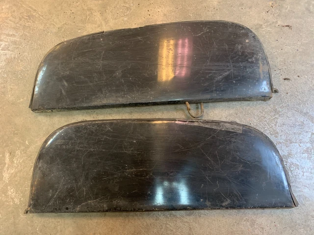 1950 1949 Chevrolet Fender Skirts. 49 50 Chevy Rear Flush Mount USED Steel Pair