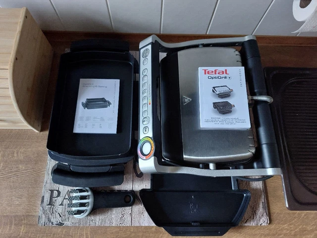 Tefal OptiGrill Elite XL Grill électrique, Cuisson auto Guide intuitif