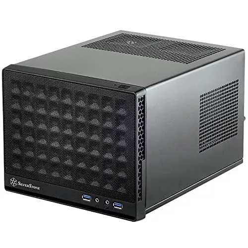 KXRORS G200 Mini-ITX PC Gaming Case - Front I/O USB 3.0 Type - C Port -  High Airflow MESH Panels – Cable Management – Mini ITX Cube Gaming Computer