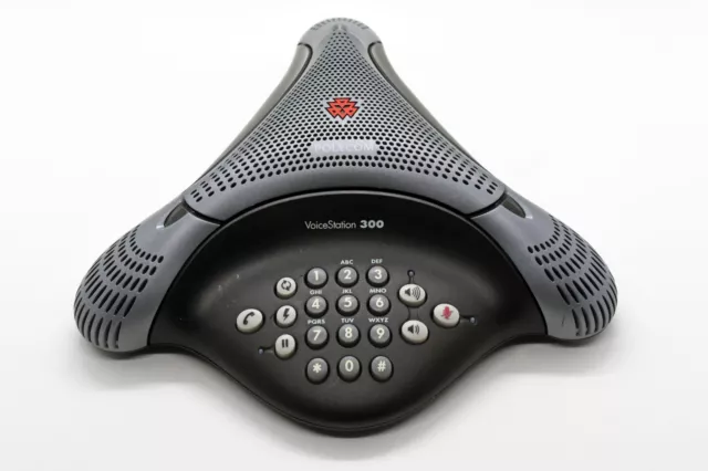 Polycom VoiceStation 300 Conference Speaker Phone with all parts - works great!