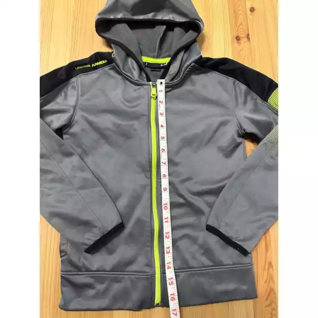 Under Armour Boys Hoodie Jacket Size 7 2