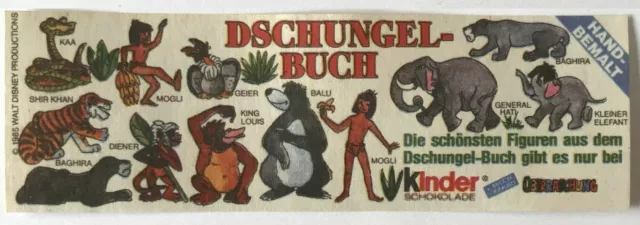 Bpz - Dschungelbuch ( Replika ) 1985 Kein Original