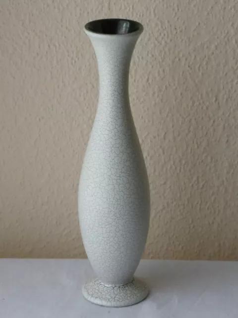 50er Ü-KERAMIK Übelacker Vase Schrumpfglasur Nr. 375-24