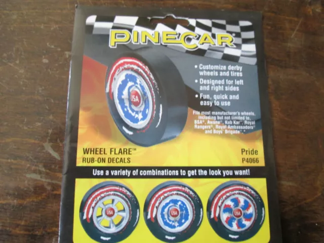 BLUE FLAME WHEEL Decal for Pinewood Derby Cars $2.95 - PicClick