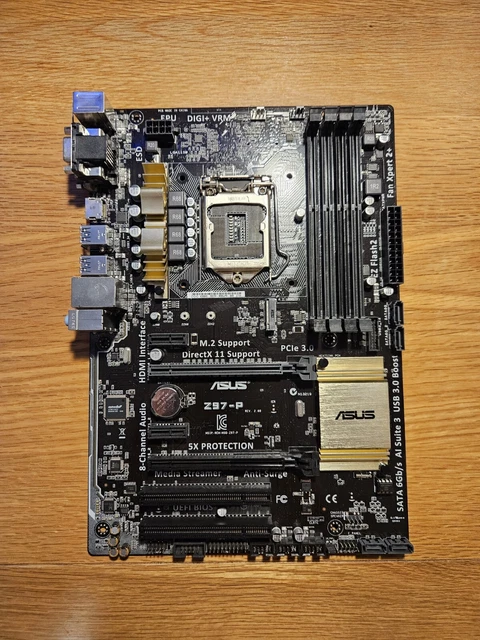 Z97 P ASUS Z97-P MOTHERBOARD (Intel 1150) £44.35 - PicClick UK