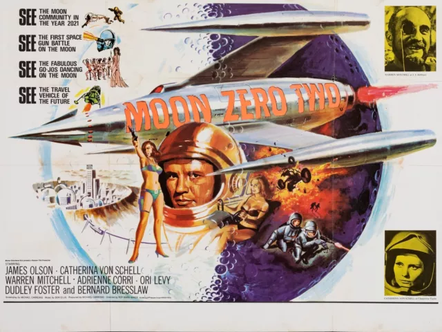 Moon Zero Two 16" x 12" Photo Repro Film Poster