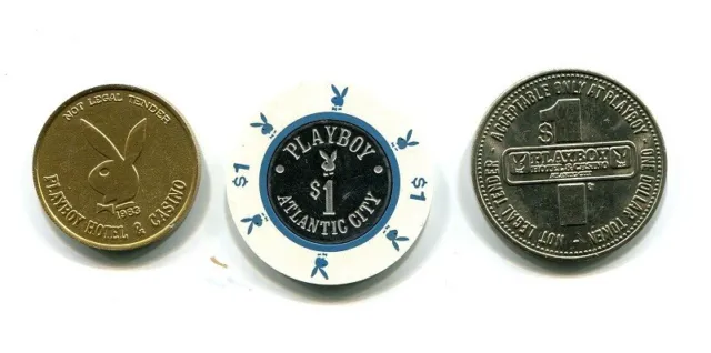 Play Boy Casino Atlantic City Tokens