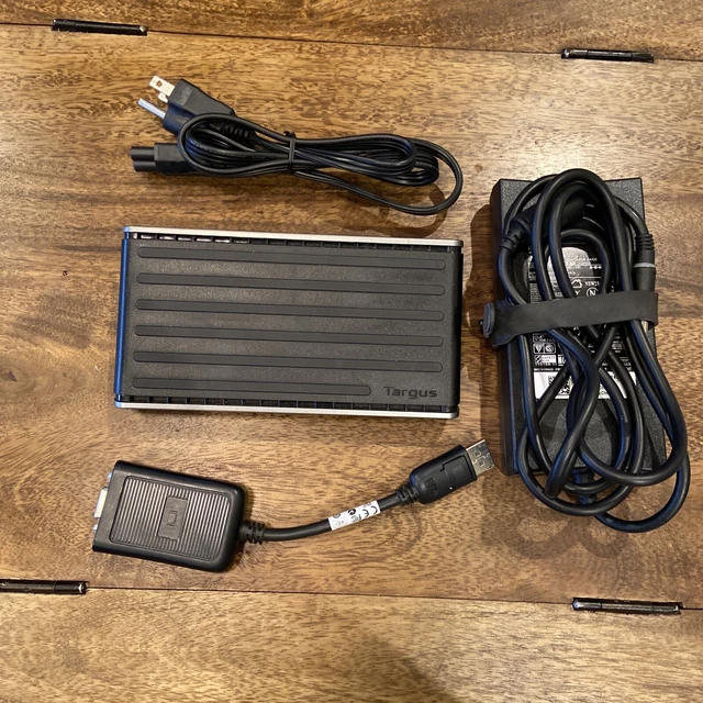 Targus USB-C Universal Dual Video DV4K 4K Docking Station with Power (DOCK180)