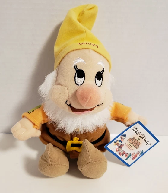 WALT DISNEY SNOW White & The Seven Dwarfs 7" Happy Plush Toy with Tag £ ...