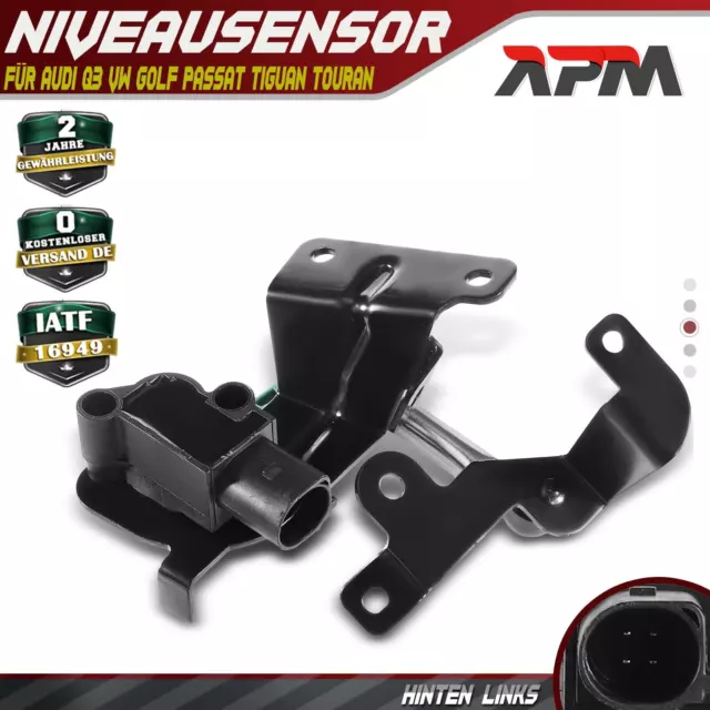 Niveausensor Höhensensor Hinten Links für Audi Q3 VW Golf 6 Passat Tiguan Touran