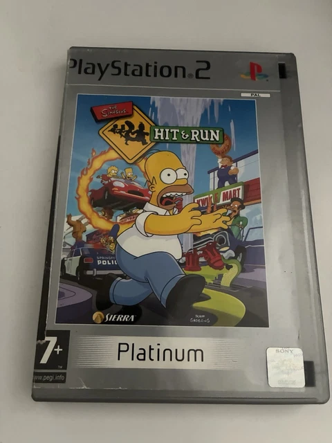 LES SIMPSON LE jeu sur Playstation 2 PS2 PAL VF CD seul état neuf EUR 9,90 - FR