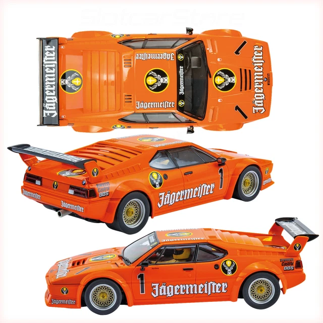 Auto Slot Carrera Evolution BMW M1 Procar Jägermeister - Scala 1:32 Con Luci - Foto 10