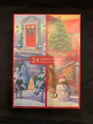 Hallmark Cards Image Arts 24-Count Home for the Holiday Assorted Christmas Cards