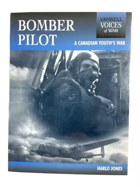 WW2 Canadian RCAF Bomber Pilot Harlo Jones Soft Cover Reference Book