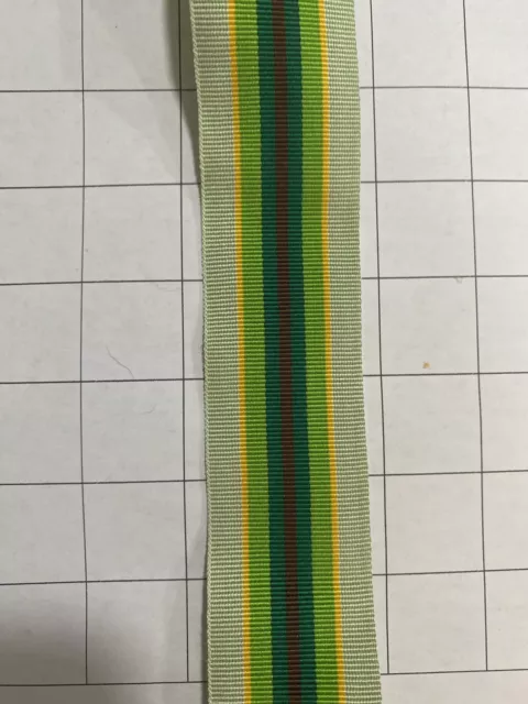 Australian Service  Medal  (ASM) Ribbon Full Size 1 Metre