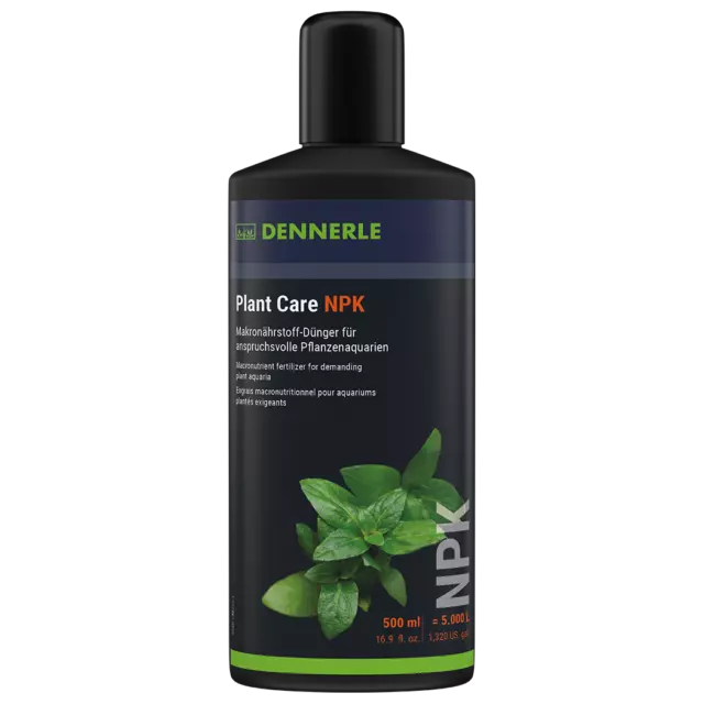 Dennerle Plant Care NPK, 500 ml  Makronährstoff-Dünger Pflanzendünger Aquarium