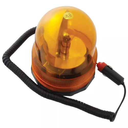 Revolving Amber Recovery 12V Breakdown Magnetic Light Beacon Warning Rotating