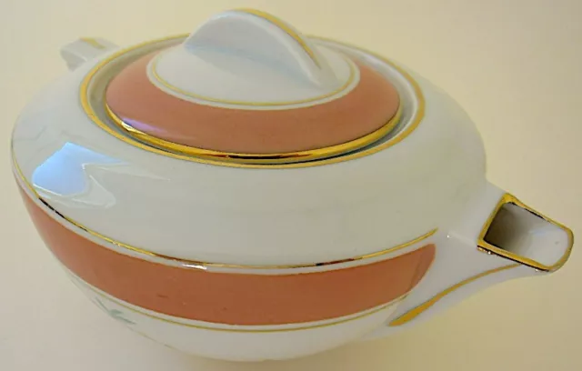 Petite théière égoïste en porcelaine de Limoges