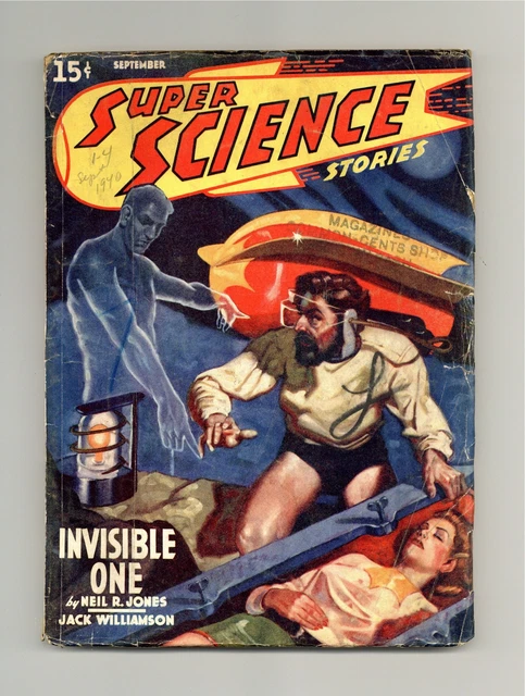 Super Science Stories Pulp May 1940 Vol 1 4 Gd Vg 3 0 73 91