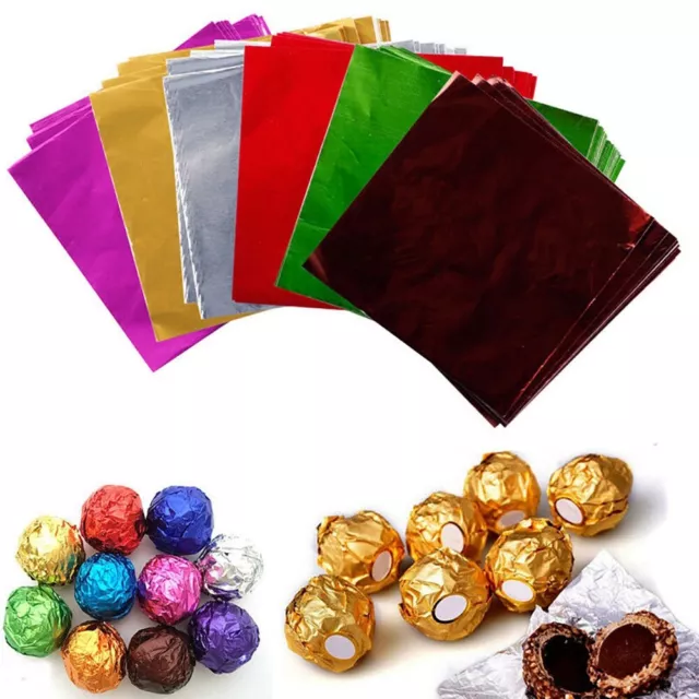 Easter Egg Candy Wrappers Paper Foil Sheets Candy Packing Chocolates Wrapper