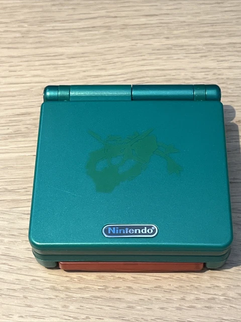 Gameboy Advance SP Rayquaza Pokemon Center Edizione Giapponese (Ricondizionato Esteticamente)