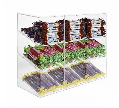 E-501 PCR-C  Bo”te ˆ bonbons en plexiglass transparent avec 9 Žtages