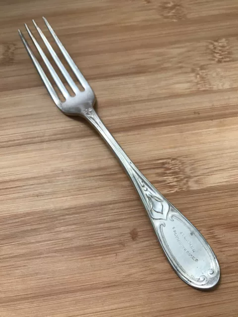 Tuscan Michigan Central RR Great Lakes Steamer Plymouth Rock DINNER FORK 7 3/8”