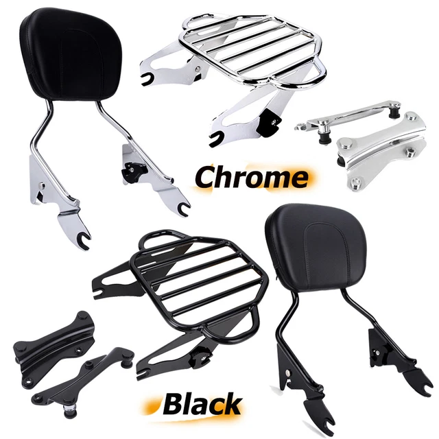 QUICK RELEASE SISSY Bar Backrest Luggage Rack Docking Hardware For