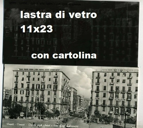 Napoli - Lastra Di Vetro  E Cartolina - Anni 50-60