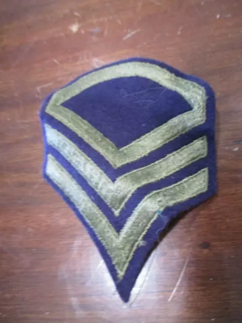 Us Army Chevron Staff Sergeant Used Original Patch