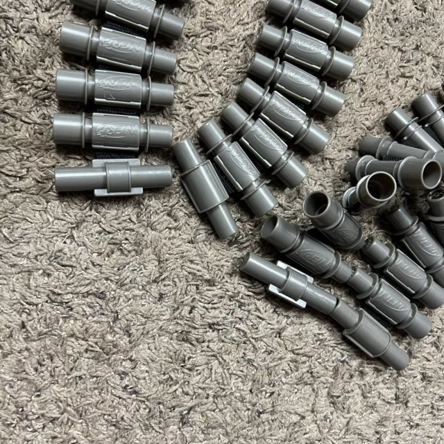 Lot of 2 NERF Gun Vulcan EBF 25-Round Dart Replacement Ammo Belts/Chains 2