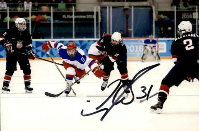 Alexander Khovanov SIGNED 4x6 photo TEAM RUSSIA / MINNESOTA WILD