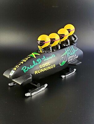 Cool Runnings Signed Die Cast Bobsled Jsa Witness Limited Edition