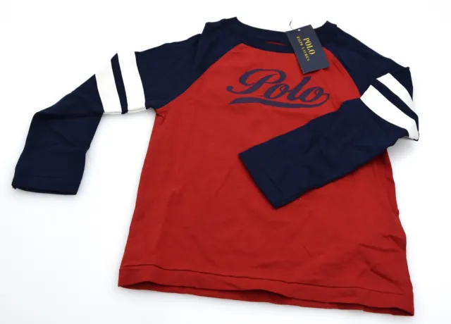 Polo Ralph Lauren Bambino Maglia T-Shirt Maniche Lunghe T10 706Cw 021Cw R6332