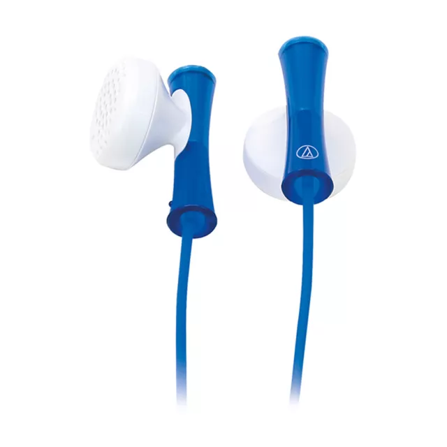 Kopfhörer Audio Technica Juicy Blau ATH-J100 In-Ear Ohrstecker 3,5mm Klinke Bass