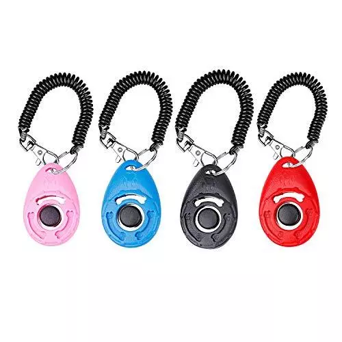 MaoXinTek Clicker de Chien Dressage pour Chien d'entraînement Clickers de édu...