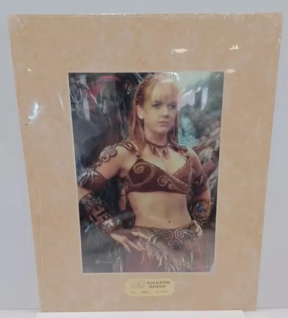 XENA GABRIELLE Renee O’Connor Chromium PRINT 857/2500 AMAZON QUEEN Sealed Poster