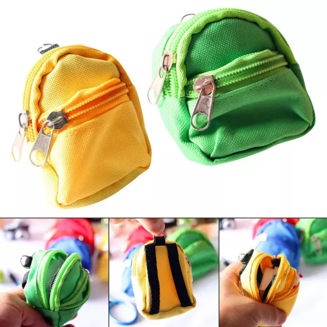 Miniatur-Puppenrucksack, Rollenspiel, Mini-Puppentasche, Spielzeugmodell für