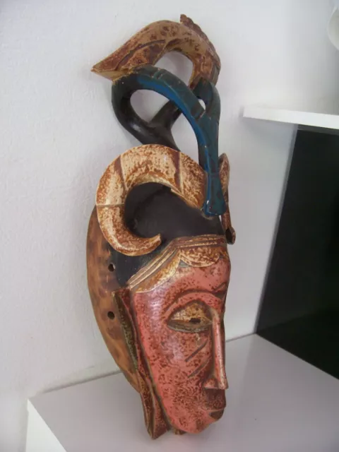 African mask Ivory Coast african art primitif premier tribal