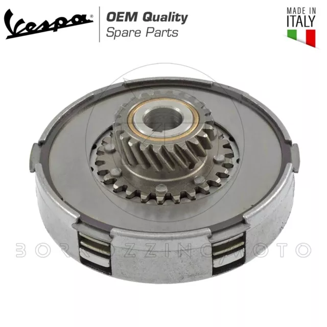 Frizione Completa 3 Dischi 21 Denti 6 Molle Vespa Arcobaleno Px 125 E - Px 150 E