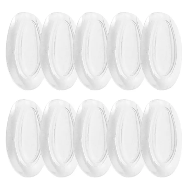 10Pairs Glasses Nose Pad Cushion Protector Pads Frames Hollow Round