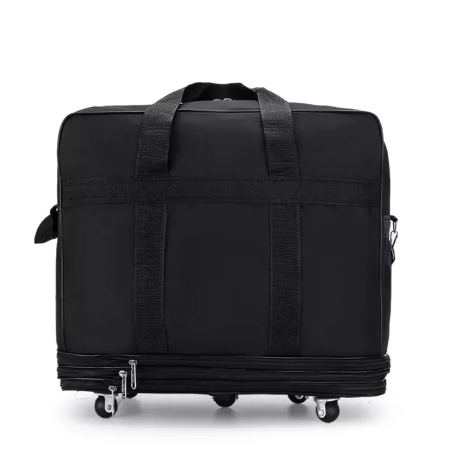 32" 42" 3-layer Expandable Rolling Wheeled Duffle Bag Luggage Spinner Suitcase 5