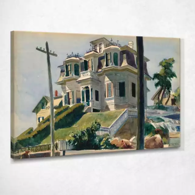 ✨ Haskell's House Casa di Haskell Edward Hopper quadro stampa su tela EHO19