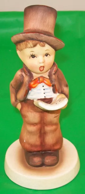 Napco Ceramic Figurine Little Crooner Boy With Songbook Christmas Caroler SH1A