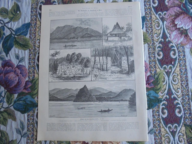 1886 Stich 6 / Karolinen Kolonien