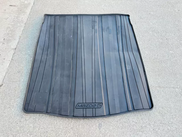 P301117 2014-2017 Mazda 6 Trunk Cargo Tray Mat All Weather Black 0000-8B-H73 OEM P301117 2014-2017 Mazda 6 Trunk Cargo Tray Mat All Weather Black 0000-8B-H73 OEM