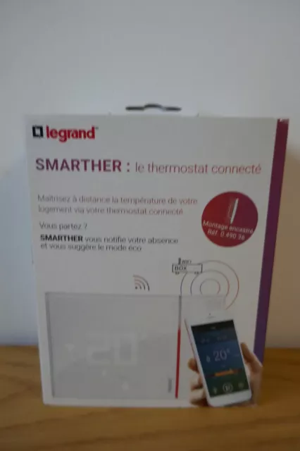 Thermostat connecté Legrand Bticino Smarther smartphone Neuf wifi