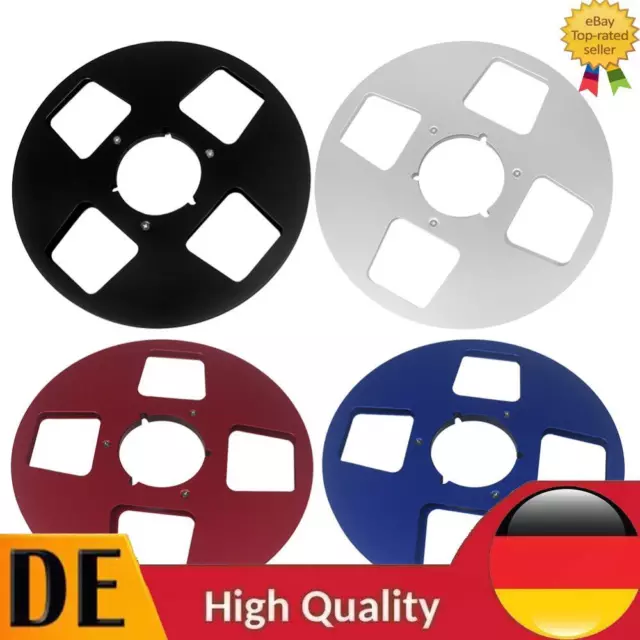 1/4 10.5 Inch 4 Holes Takeup Reel Empty Tape Reel for Reel To Reel Tape Recorder